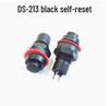 Round Red/Green Button Switch with Locking, Non-Locking & Self-Reset, 10mm Hole (DS-211/213)