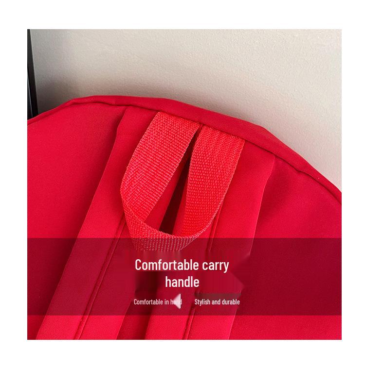 Trendy Soft Girl Cartoon Backpack: Large Capacity Schoolbag for Students