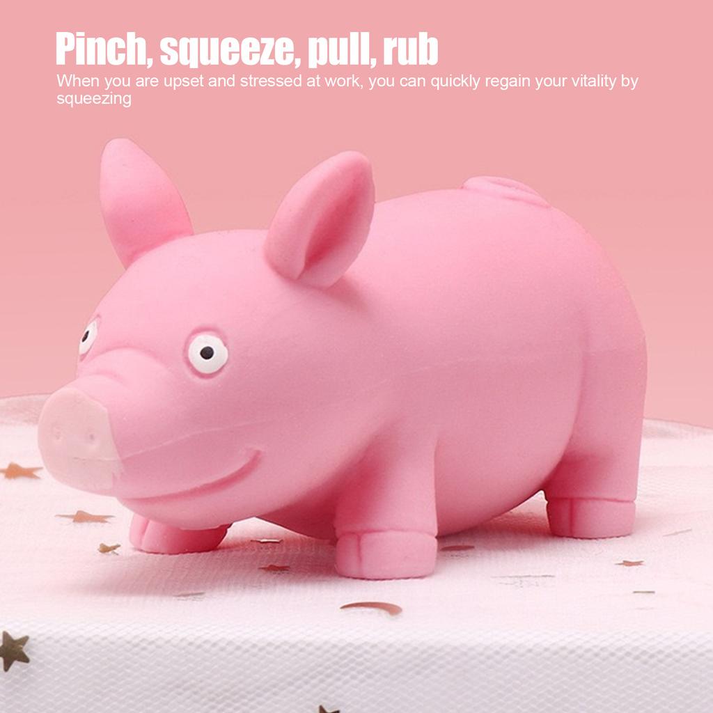 Innovative Elasticity Fidget Pig Toys Hand Grip Anxiety Stress Relief Decompression Toy