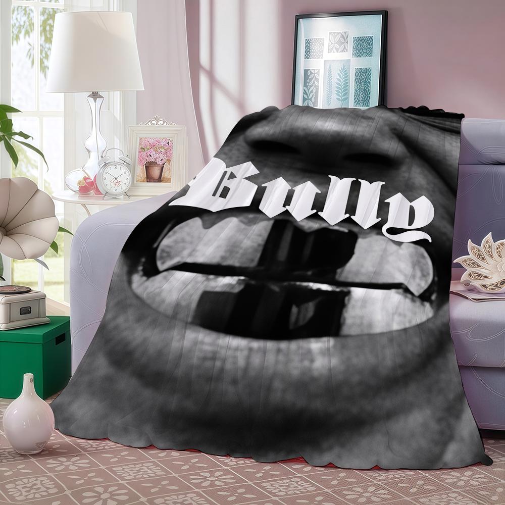

Rap Singer K-kanye W-west Blanket Warm And Soft Suitable For Bedroom Living Room Sofa Bed Office Travel Camping 30x40in