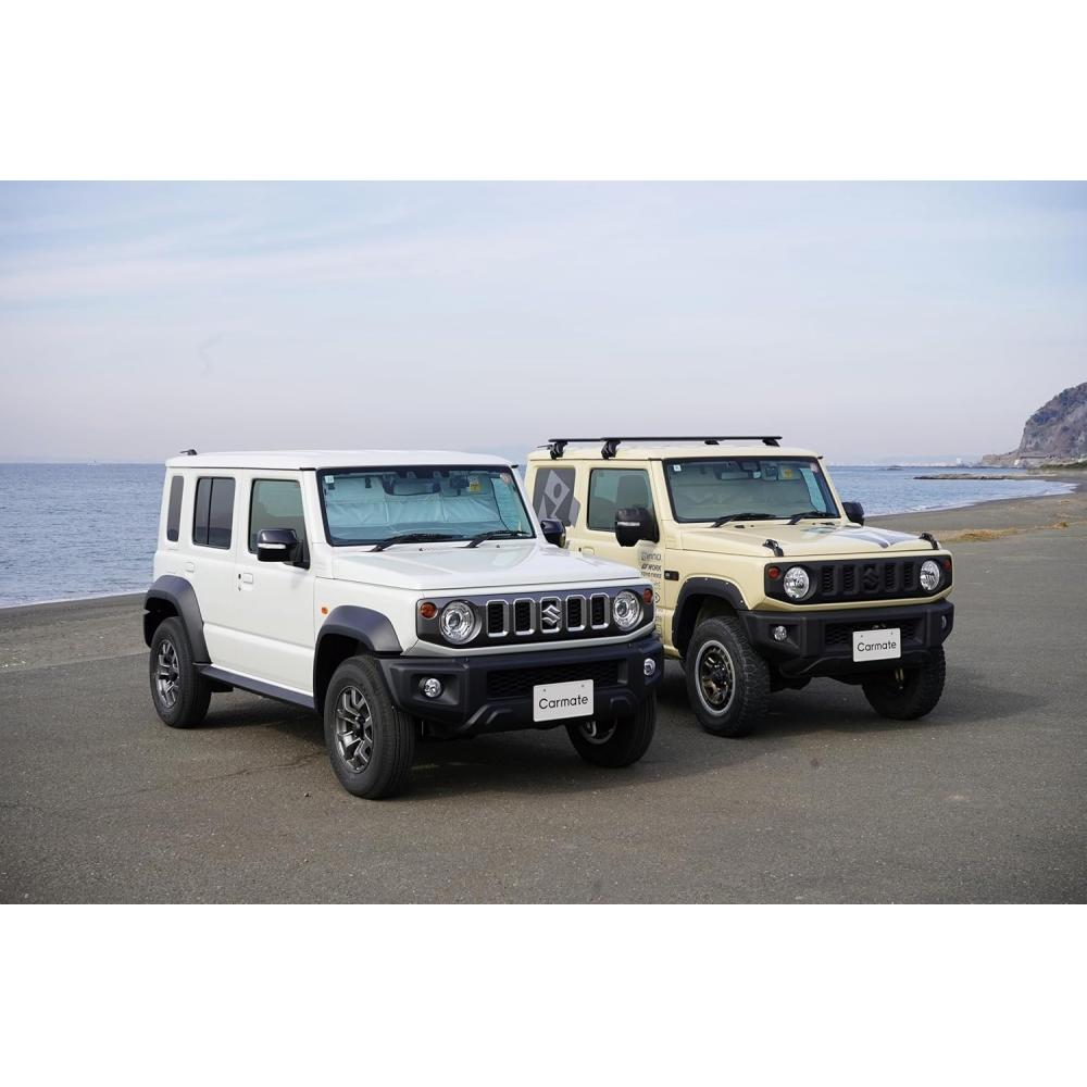 Car Mate Sunshade For Jimny Sierra Nomad Front Visor Storage Easy Installation 5