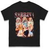 Sabrina Carpenter Grafik T-Shirt Unisex Unisex Pop-Sängerin Konzert Fan Lässig Oversize Kurzarm Baumwolle Streetwear Oberteile