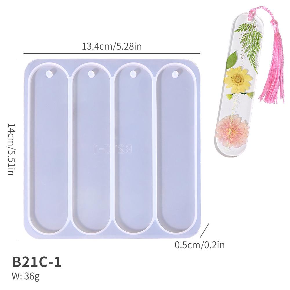 

Сделай сам Кристальная эпоксидная форма для закладки - Овальная и прямоугольная силиконовая подвеска