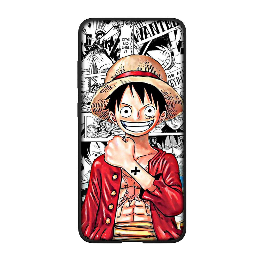 For Samsung Galaxy S25 S24 S23 iPhone 17 16 15 Xiaomi Redmi Note 14 13 12 11 Plus Pro Max XR A57 Phone Case Comics Sanji Luffy One Piece OPPO Huawei