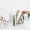 2-8 Pieces Book Ends, Bookends, Books Stand, Books Stoppper, Clear Bookend for Shelves, Acrylic Book Ends for School, Library