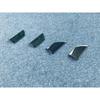 For - Toyota Highlander Interior Steel Door Handle Bowl Cover Trim Black