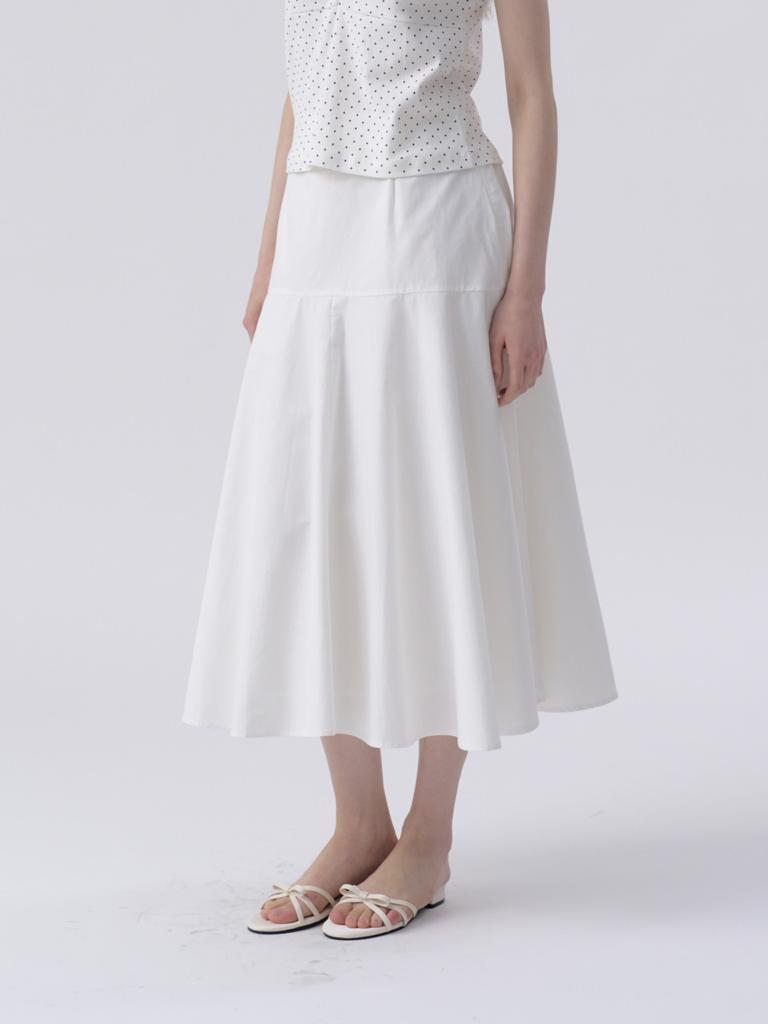 EL Florence Flare Cotton Skirt