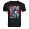 New York City Brooklyn Bronx Typography Graphic T-Shirt