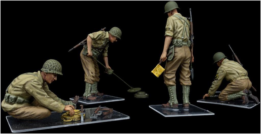 MiniArt Maßstab Amerikanischer Minensucher Kunststoffmodell MA35251 1/35 (Geformte Farbe)