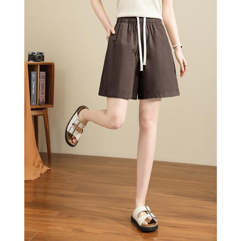 TERRE BLEUE Women's Summer Casual Shorts