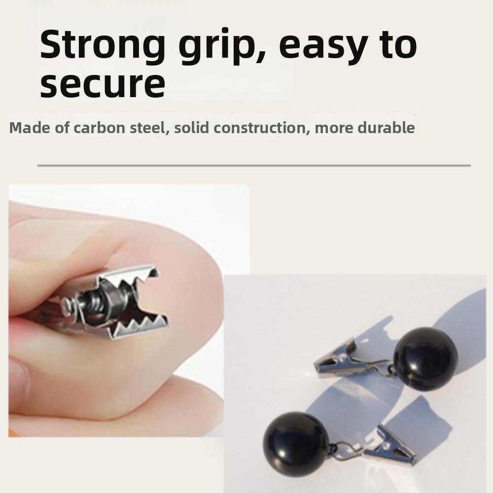4 Pcs with Clip Table Cloth Weights Windproof Heavy Duty Drapery Weights Table Cover