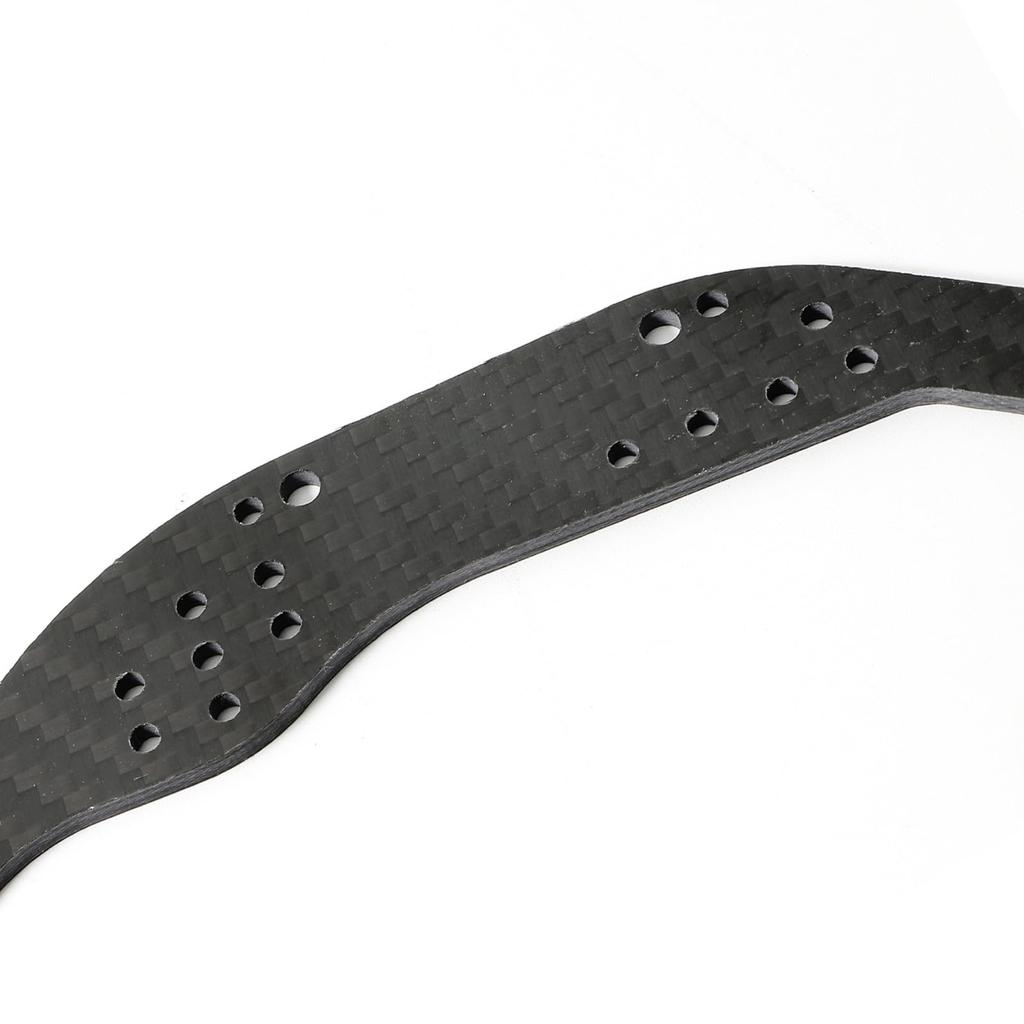 Kit de Chassi de Fibra de Carbono Levigo RC Trilhos e Vigas para Axial SCX10 PRO Crawler RC Peças de Atualização 1/10