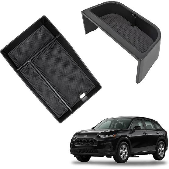 Center Console Organizer Dashboard Tray Compatible With -2026 Honda HR-V Interior Accessories, Dashboard Storage Organizer Box, Fits Both Honda HRV