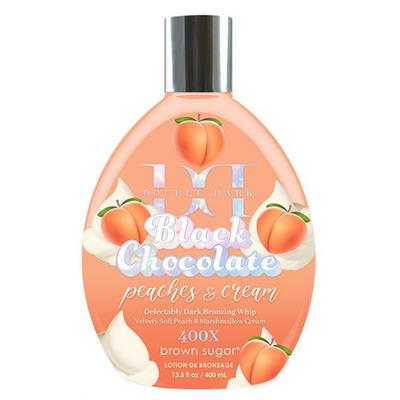 Açúcar Mascavo Duplo Chocolate Preto Escuro Pêssegos e Creme 400ml