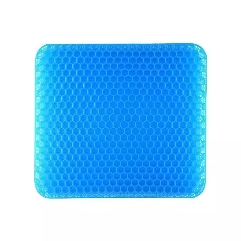 Extra Thick Cooling Gel Seat Cushion - Breathable, Honeycomb Design, Non-Fatigue Comfort for Extended Sitting