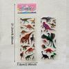 10pcs Realistic Dinosaur Stickers - Self-Adhesive Vinyl Decals for Water Bottles, Laptops, Phone Cases, Waterproof Durable ZSY