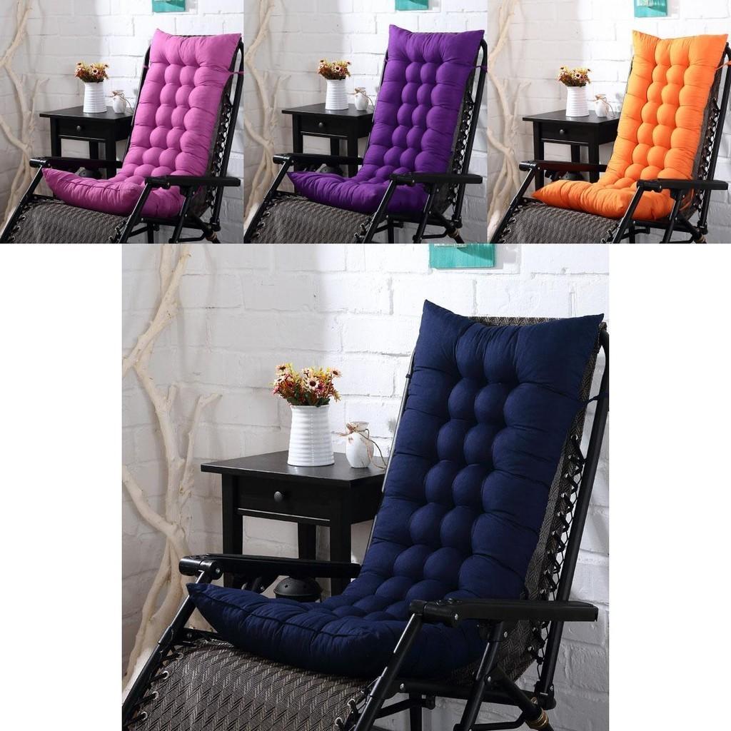 Solid Outdoor High Back Chair Cushion With Soft Polyester Fill And Precision Suture For Enhanced Comfort