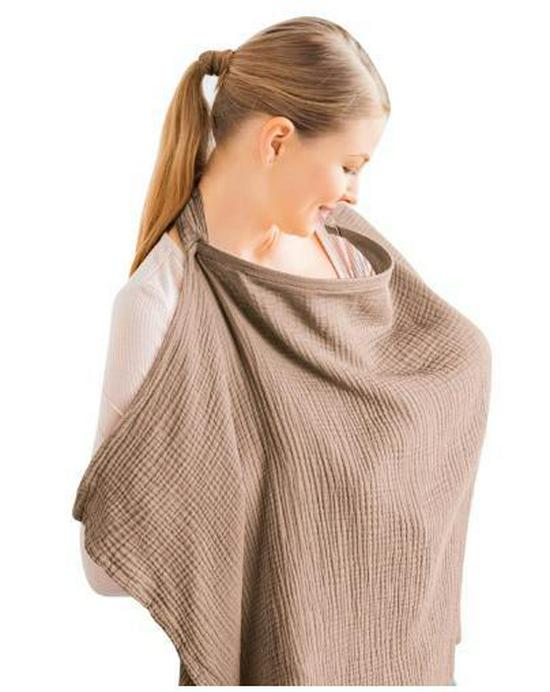 Double-Layer Pure Cotton Baby Blanket & Nursing Shawl