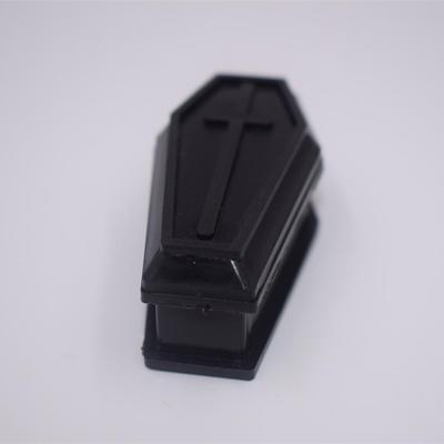 Coffin Box Halloween Miniparty Withtreat Prop Favor Decor Tvarované víko Potřeby Krabice Candy Ornament Dřevěné žertíky