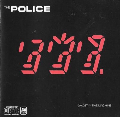 CD POLICE  Ghost in Machine  CD3730 AM Records 1991 US Rock Begagnad