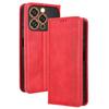 Flip Cover Compatible for Oukitel C17 Leather Case [Flip Vintage Leather] Shockproof Durable Retro Phone Case