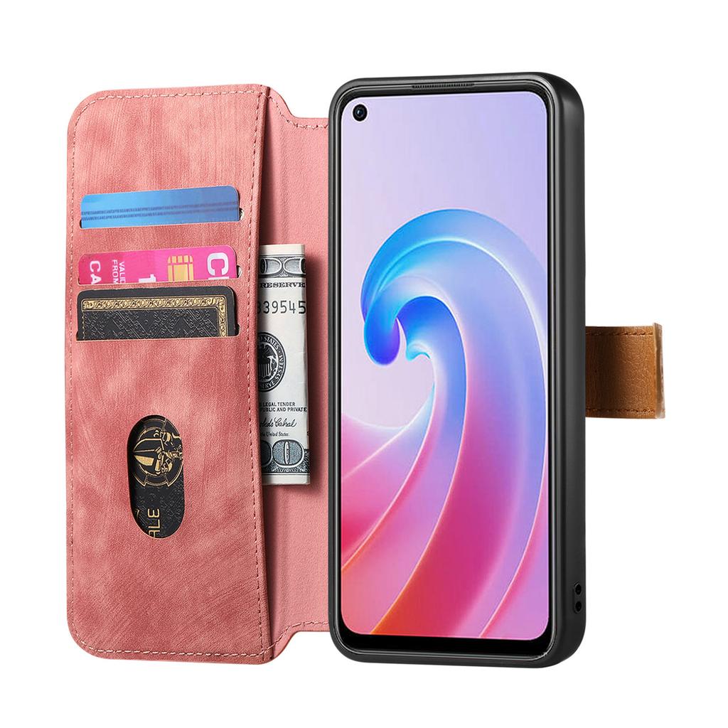 Ultimátní nárazuvzdorné pouzdro peněženka pro sérii Oppo. Realme 6/10/11/C15/C35/Oppo A53/A38/A57/A58/Reno10...| Držák karet + Stojánek + RFID ochrana