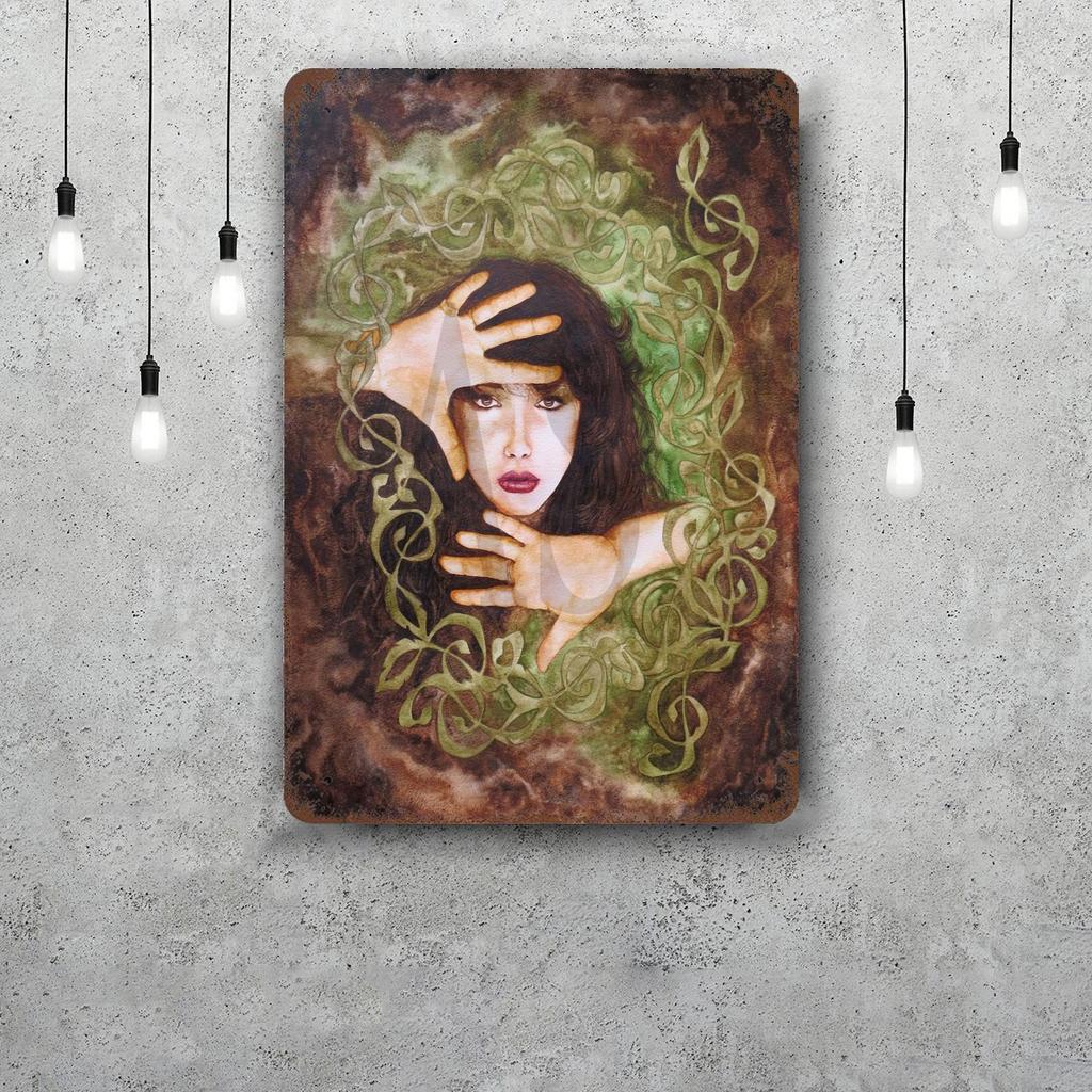 Kate Bush Metal Signs Wall Decor Vintage Tin Signs Captain Metal Poster Decor for Bar Pub Club Wall Decoration