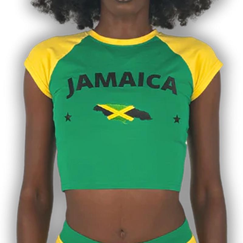 Damski crop top slim fit w stylu Y2K - Streetwear w stylu europejskim i amerykańskim