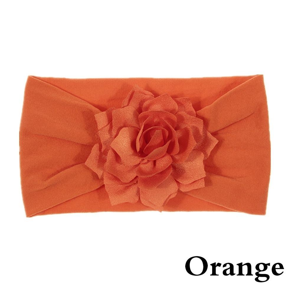 Lovely Baby Headband Turban Flower Newborn Baby Girl Elastic Hairband Hair Accessories