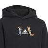 adidas Детская толстовка X Disney, черная, IB7746