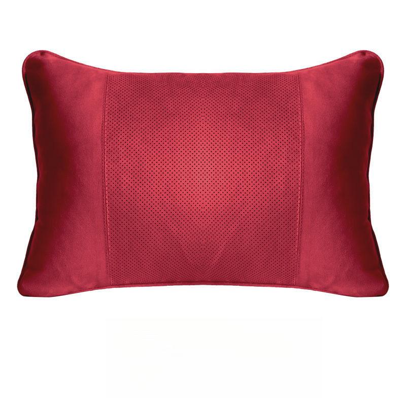 Compatible with Tesla, Mercedes-Benz S-Class, Maybach; suede, DuPont cotton neck and lumbar support pillows.