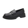 Genuine Leather Small Leather Shoes Spring New Thick-soled One-pedal Soft-soled Single Shoes Are Versatile