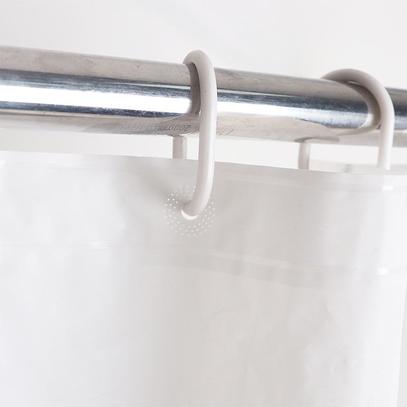 1 Stück wasserdicht 180 x 180 cm Haken Badezimmer Dekor Badzubehör PEVA Duschvorhang