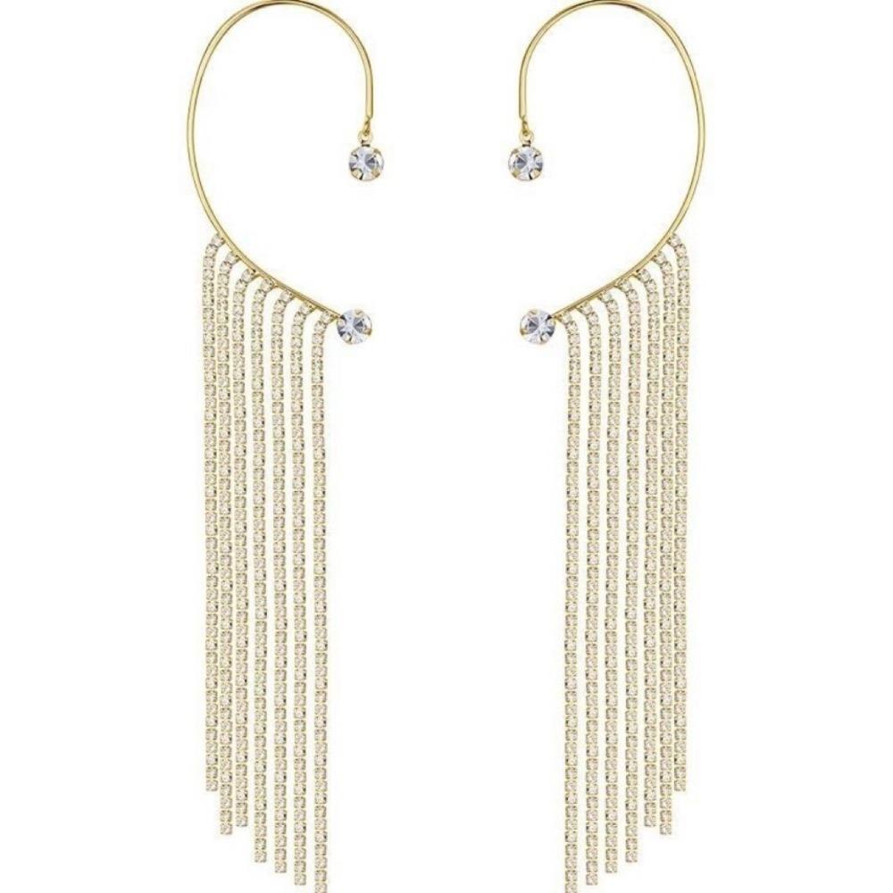 Versatile Tassel Integrated Earrings Without Earrings Women's Jewelry