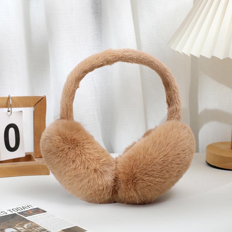 

Unisex Warm Earmuffs for Winter - Plush Ear Coverings, Suitable for Kids & Students, Cartoon-Designed, Cold-Proof Ear Warmers хакі