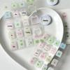 Fresh Four-Leaf Clover Plaid Jelly Stickers - Lucky Bag DIY Girly Heart Theme for Summer