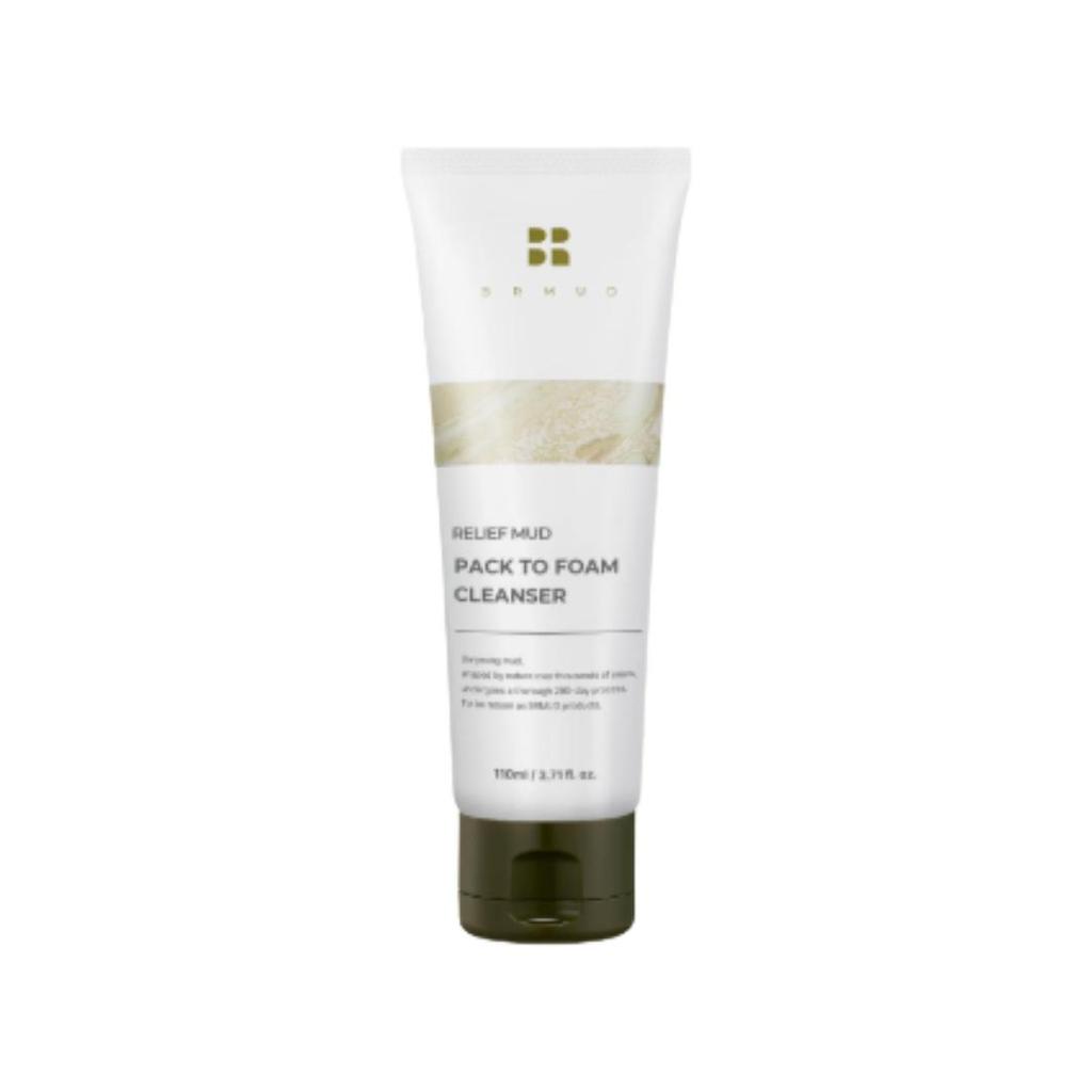 [Cardi B’s Pick] BRMUD Relief Mud Mask (30ml, 110ml, 200ml) / Relief Mud Pack-to-Foam Cleanser  (30ml, 110ml, 310ml) (9 Options)