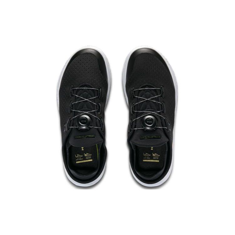 Under Armour Ua Flow Slipspeed Low Top Casual Running Shoes Unisex Sneakers Black 3026197-002