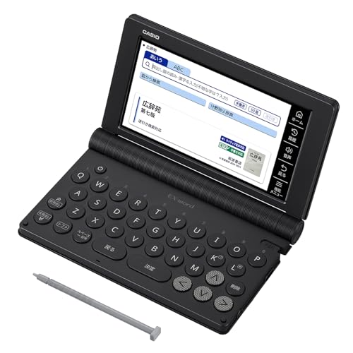 

[Amazon.co.jp Exclusive] Casio Ex-word Electronic Dictionary for Lifestyle and Education (XD-SA6500BK, 160 Contents, Black) with XD-SAN65BK Special Se