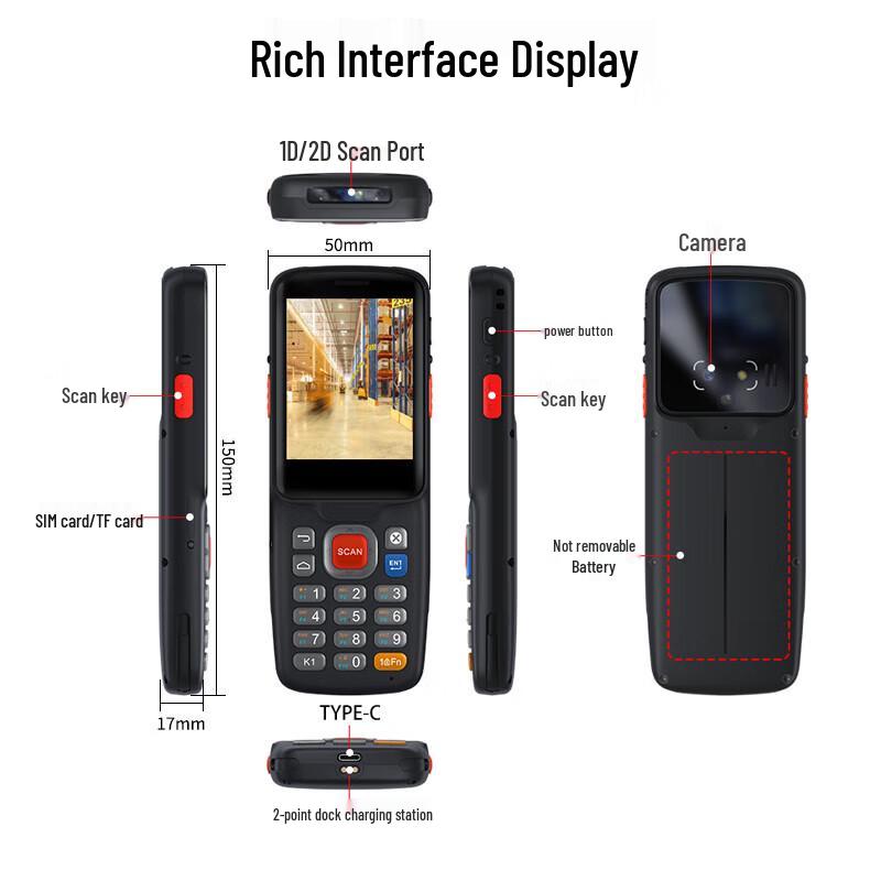 CENAVA P28T Android Handheld Data Collector