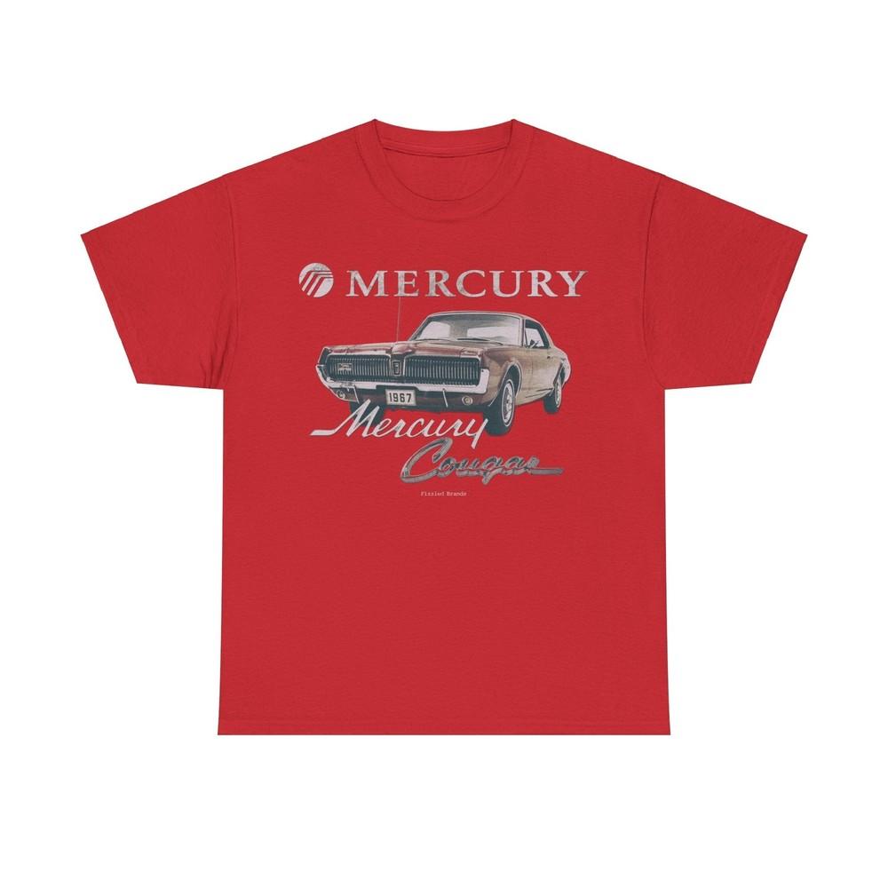 Mercury Cougar Classic Car Nostalgic Tribute T-shirt Unisex T-Shirt S
