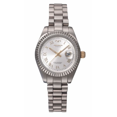 

Женские серебряные часы Technos TSL915IS