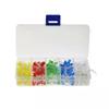 150pcs/box 3mm 5mm LED Light Emitting Diode Electronic Kit White Yellow Red Green Blue Assorted Kit DIY LEDs Photodiode