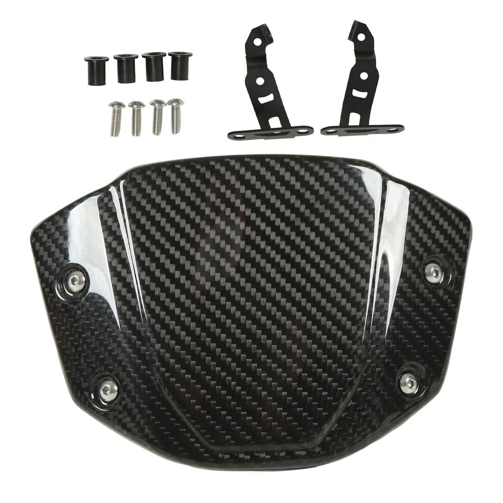 Motorcycle Windscreen Windshield 3K Carbon Fiber Material Wind Deflector Replacement for CB650R