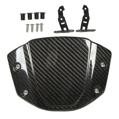 Motorcycle Windscreen Windshield 3K Carbon Fiber Material Wind Deflector Replacement for CB650R