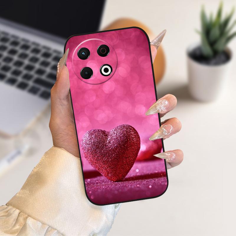 For Tecno Spark 30 Pro 4G Case KL7 Fashion Soft Silicone TPU Phone Back Cover For Tecno Spark30 Pro Shockproof Bumper Fundas