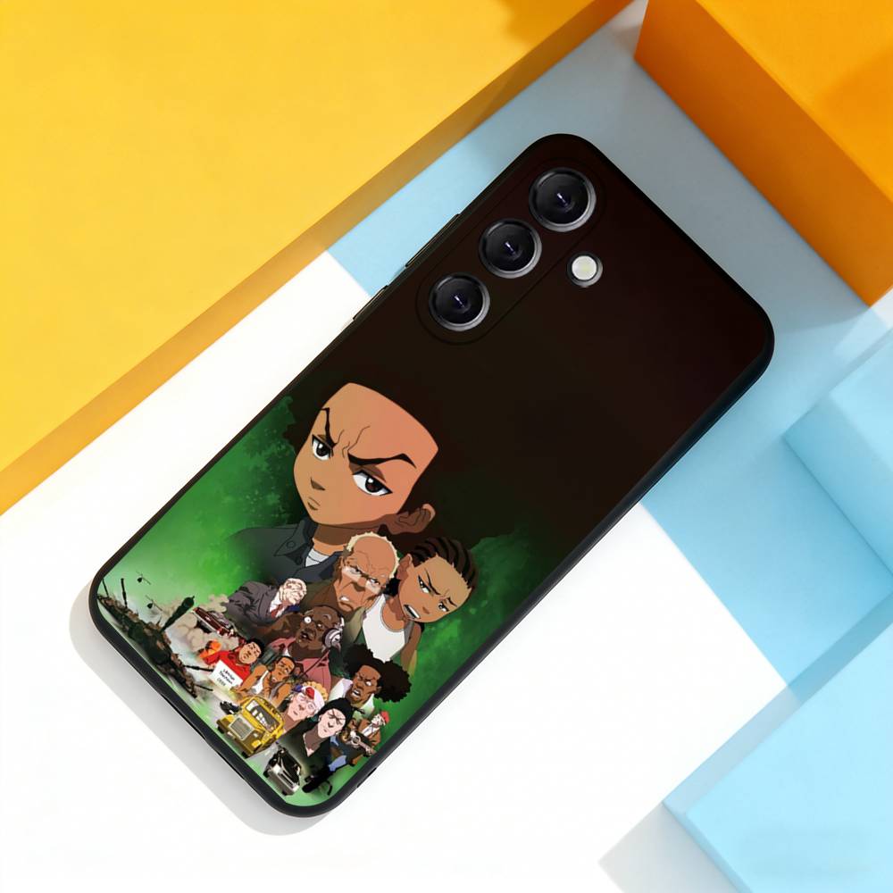The B-Boondocks Cool For Samsung Galaxy A 22,71,53,52,51,72,73,5G,Note,J7,8,9 Phone Case Soft Black Cover