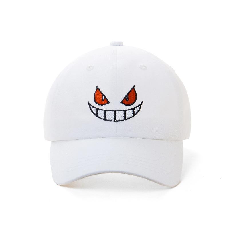 Baseball Stitching Embroidered Eyes Cartoon Neutral Gender Women Men For Caps Outdoor Adjustable Spring And Autumn Casual Sunscreen Hat
