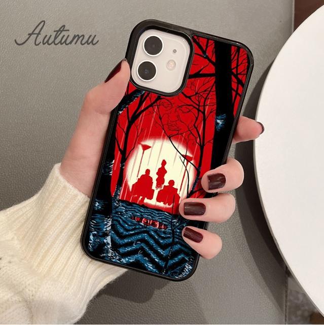 TWIN PEAKS TV-Show-Telefonhülle für iPhone 11 12 13 14 Pro Max Mini X XR XS SE 2020 6S 7 8 Plus Samsung Galaxy S21 S22 Cover Shell