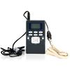 HRD-102 Mini Pocket Digital 2CH Single Band FM Radio Receiver with Earphone